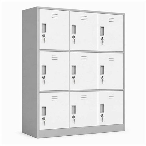 کمد فلزی نه درب افقی K2041